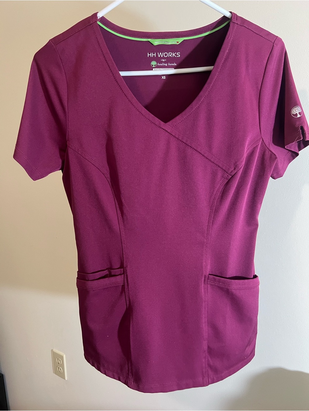 Healing Hands Scrub Top